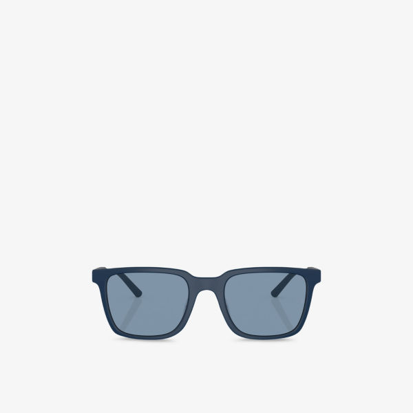 

Ov5553Su mr federer прямоугольные ацетатные солнцезащитные очки Oliver Peoples, синий