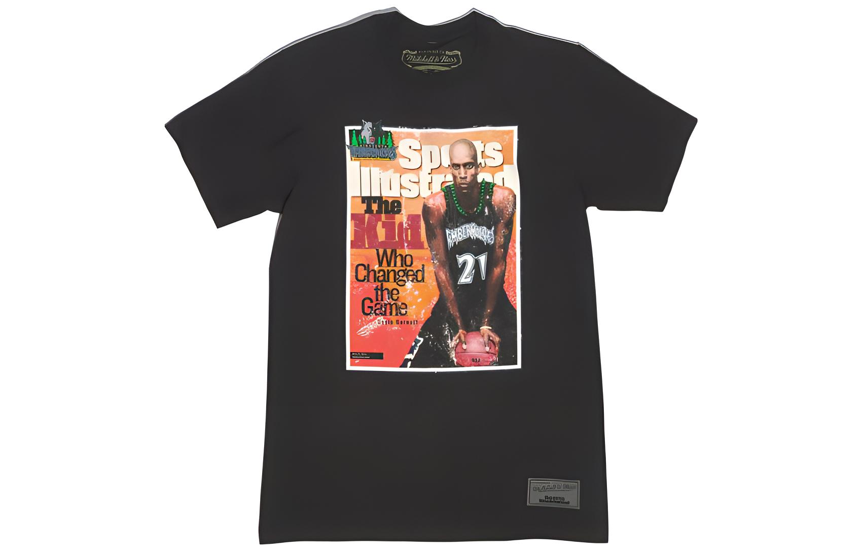 

Mitchell Ness Mitchell & Ness x TIYUHUABAO, LIANMINGKUAN SS23, комплект футболок с рукавами, унисекс, черный