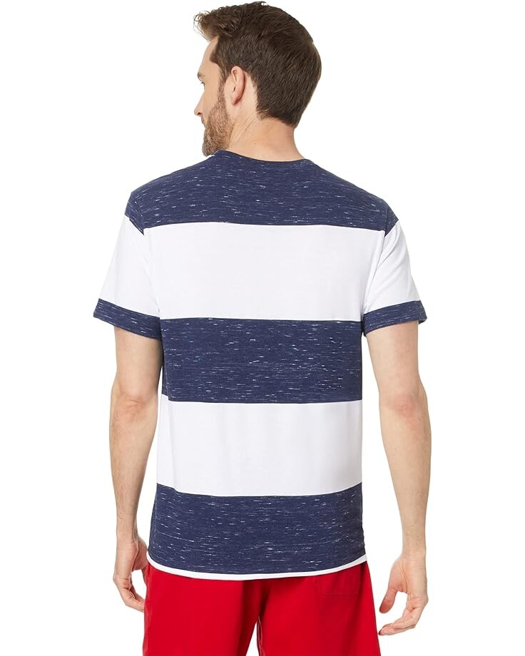 

Футболка U.S. POLO ASSN. Short Sleeve Space Dye Crew Neck Tee, цвет Classic Navy