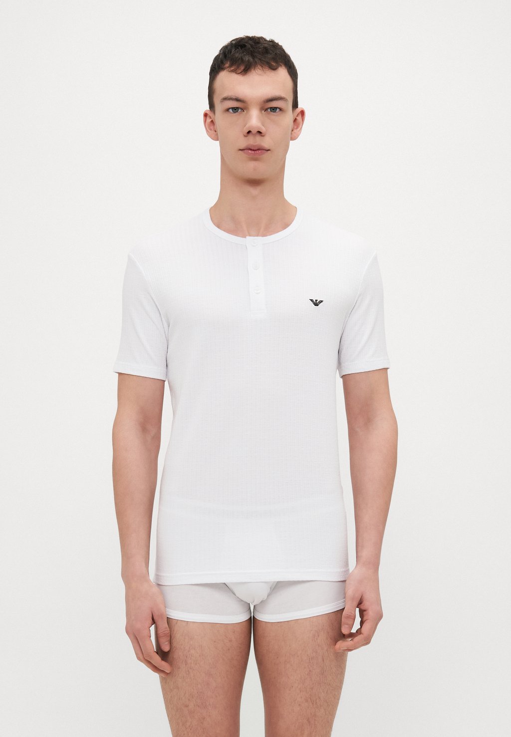

Нижняя футболка SLEEVE HENLEY Emporio Armani, белый