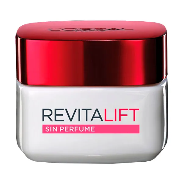 

Укрепляющий дневной крем против морщин Revitalift Día Sin Perfume L'Oreal, 50 ml