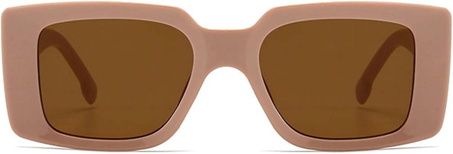 

Солнцезащитные очки Willochra с массивной квадратной оправой для женщин и мужчин, модные ретро-очки в квадратной оправе, зеленые солнцезащитные очки, массивные прямоугольные очки, Pink