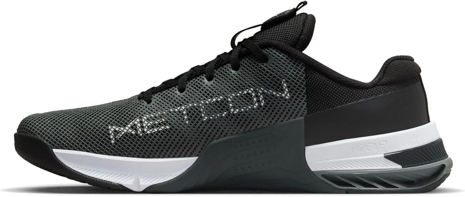 Мужские кроссовки Nike Metcon 8 Do9328, Black White Dk Smoke Grey Smoke Grey — фото 4