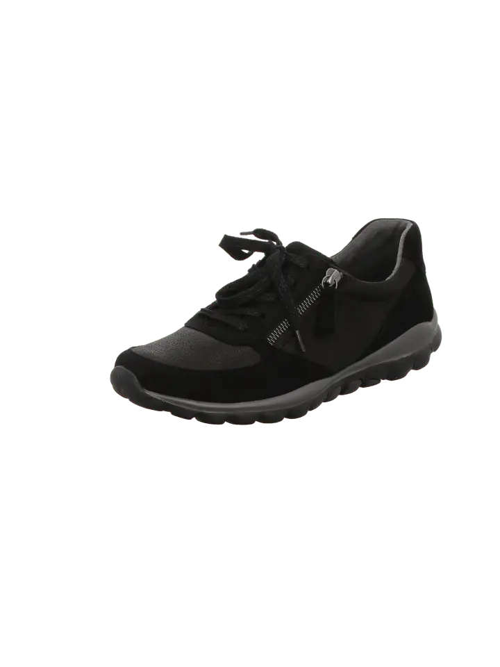 

Низкие кроссовки rollingsoft Bequem Schnür Sportl Lose Einlagen, черный