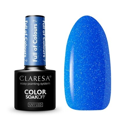 

Лак для ногтей Claresa Full Of Colors гибридный № 7 5г