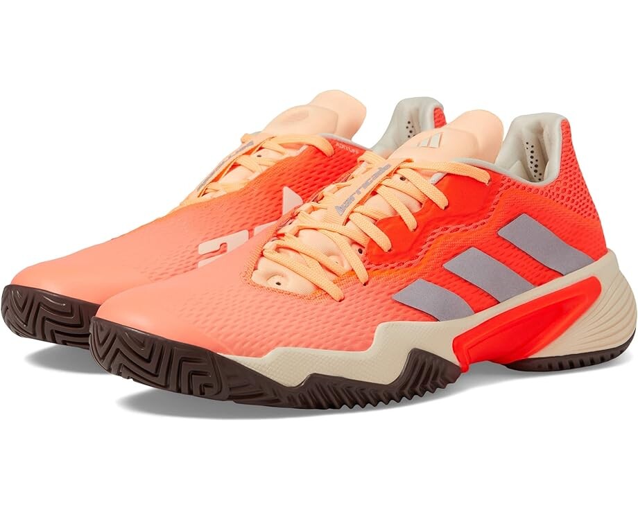 

Кроссовки Adidas Barricade, цвет Solar Orange/Taupe Metallic