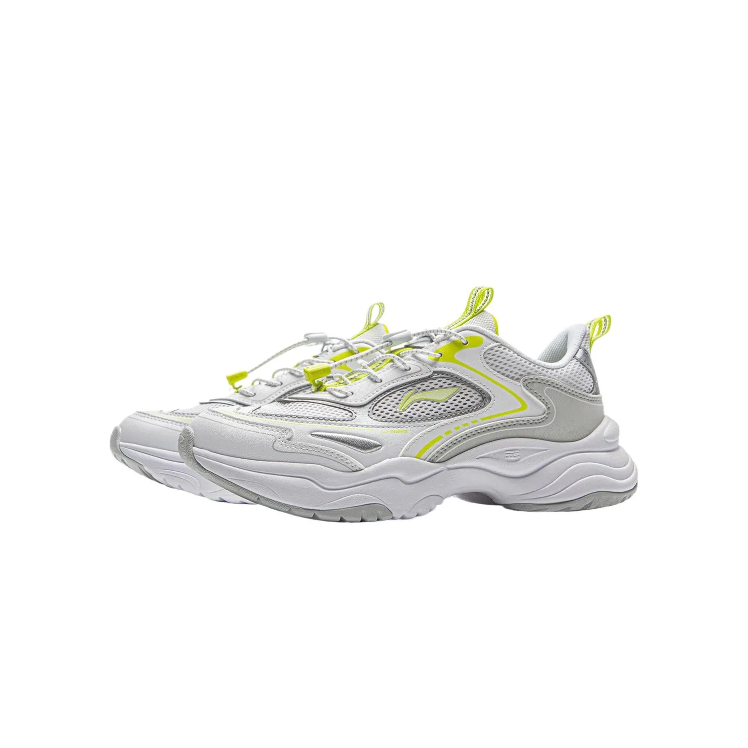Детские повседневные кроссовки Li-Ning YOUNG Sports Life Collection YOUNG, Standard White/Water Drop Gray/Silver — фото 3