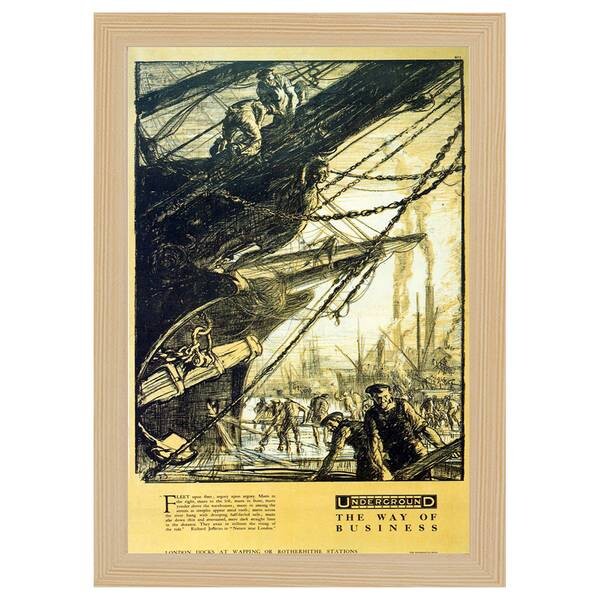 

Рамка для фотографий LegendArte Poster 1913 Way Of Business цвет eiche