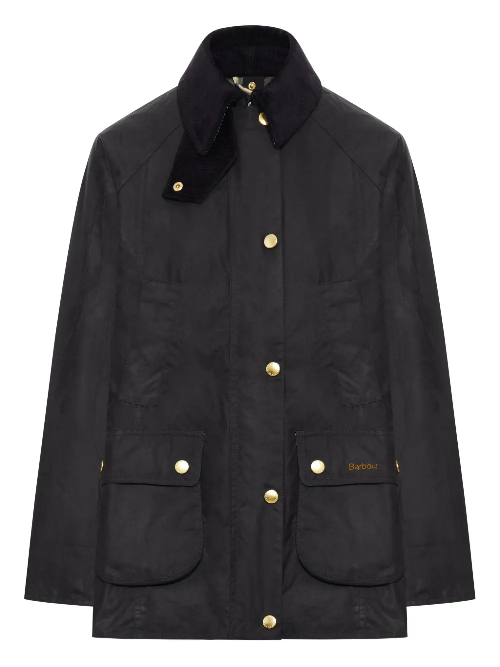 

Пальто Beadnell с вельветовым воротником Barbour, черный