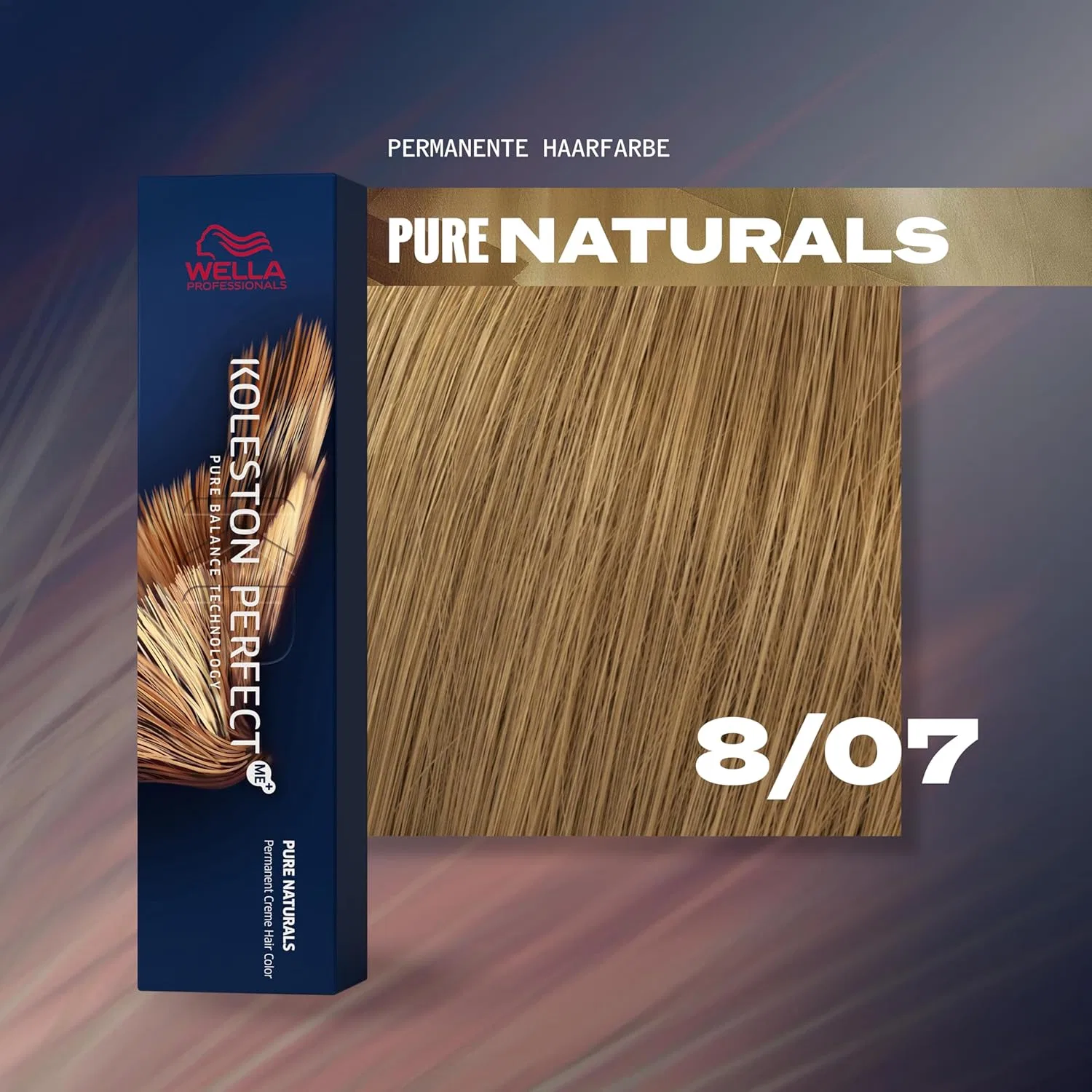 Краска для волос Wella Professionals Koleston Perfect Me KP Pure Naturals 8/07, 3 шт. Wella Professionals — фото 2