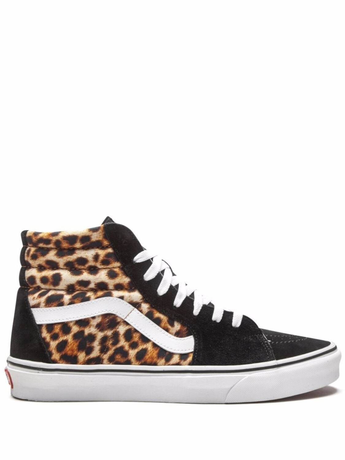 

Vans высокие кеды Sk8 с леопардовым принтом, черный