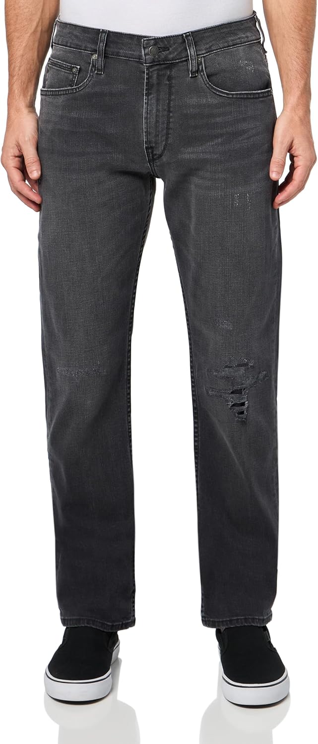 

GUESS Мужские джинсы Eco Mateo Straight Leg, Archer