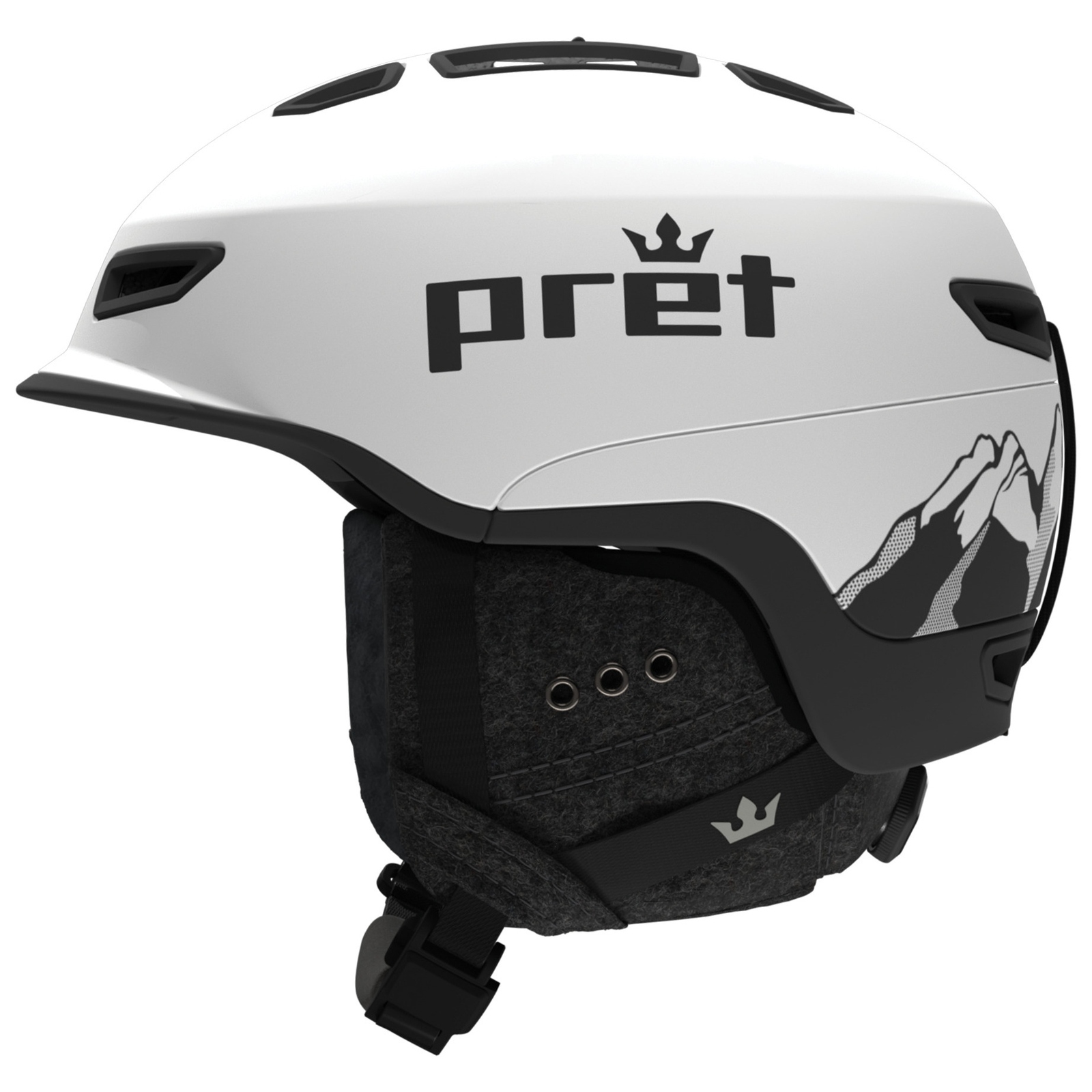 

Шлем Pret Fury, белый