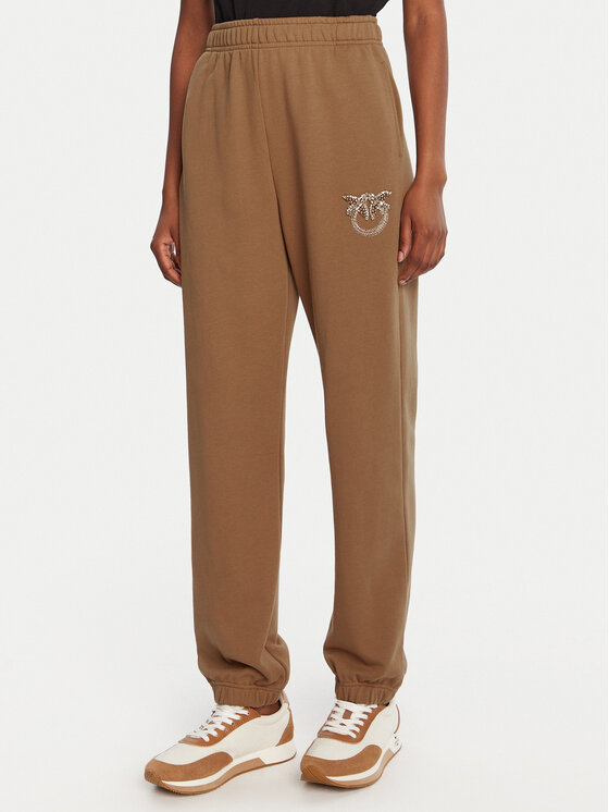 

Спортивные брюки regular fit Plumcake 104790 A2RO Pinko, коричневый