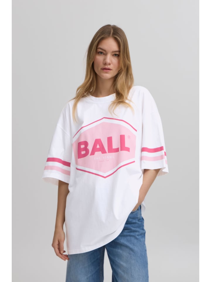

Футболка BALL, розовый