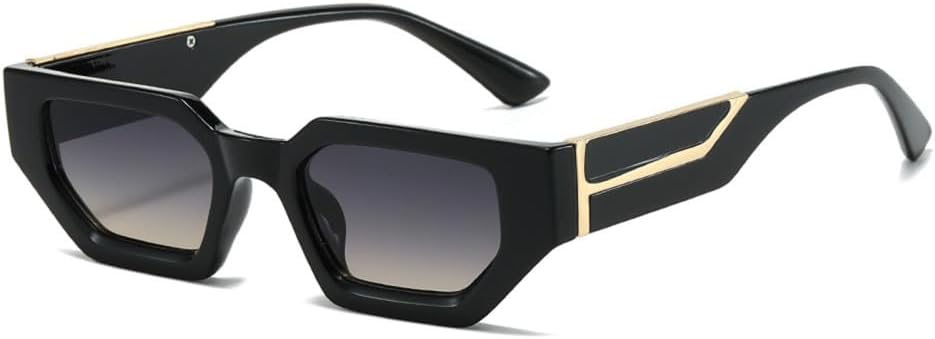 

Женские солнцезащитные очки в винтажном стиле, мужские солнцезащитные очки «кошачий глаз», солнцезащитные очки для женщин с защитой от УФ-излучения UV400 HDUBFY, Gray Brown