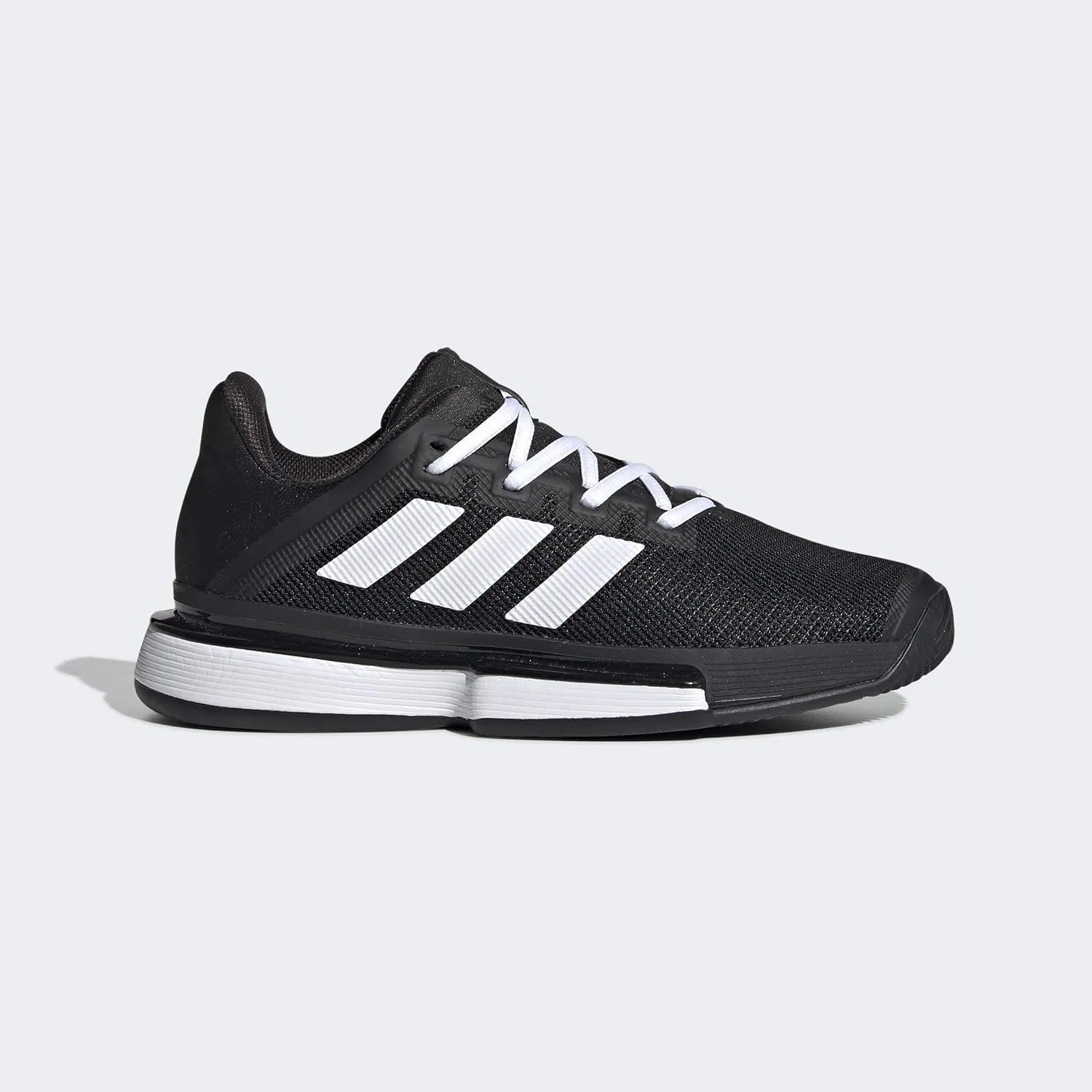 Кроссовки теннисные adidas SoleMatch Bounce, Black — фото 3
