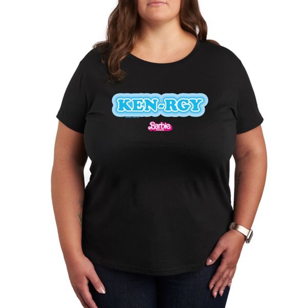 

Футболка с принтом "Кинериджи" из фильма Plus size Barbie, черный