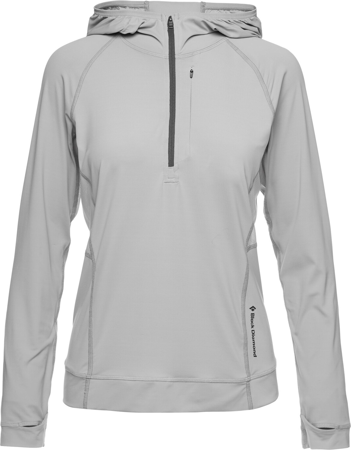 

Толстовка Alpenglow Pro – женская Black Diamond, серый