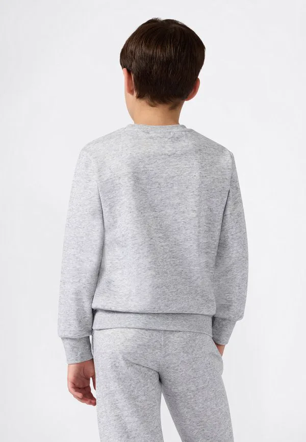 Свитшот с круглым вырезом и надписью «screwneck script shop» Champion, Grey — фото 3