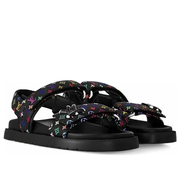 Сандалии x takashi murakami sunset Louis Vuitton, черный