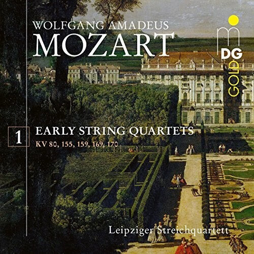 

CD диск Leipzig String: Mozart: Early String Quartets 1