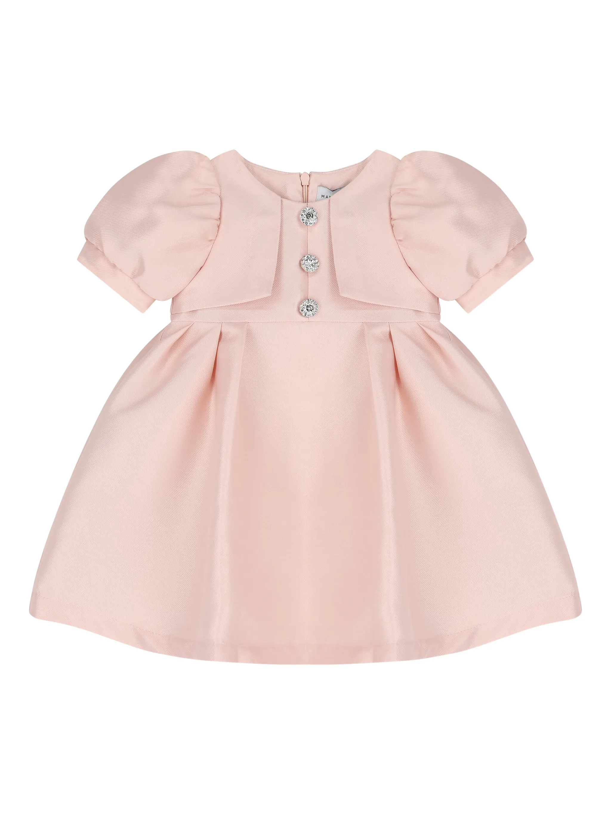 

Платье с объемными рукавами Mama Luma Kids, розовый