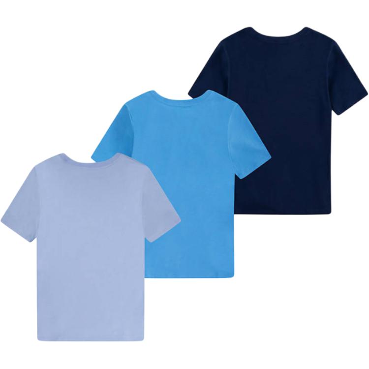 Футболка SS24 набор из 3 детская Polo Ralph Lauren, синий — фото 3