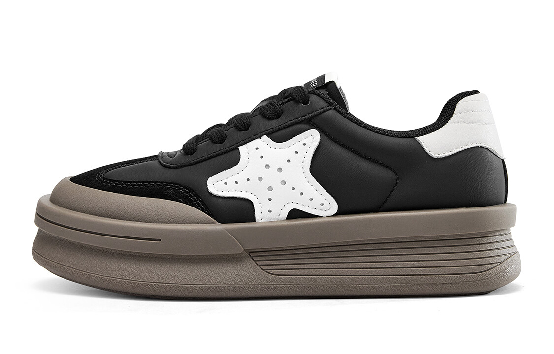 

Кроссовки CВ°BANNER Casual Shoes Women's Low-Top Black, Черный, Кроссовки CВ°BANNER Casual Shoes Women's Low-Top Black
