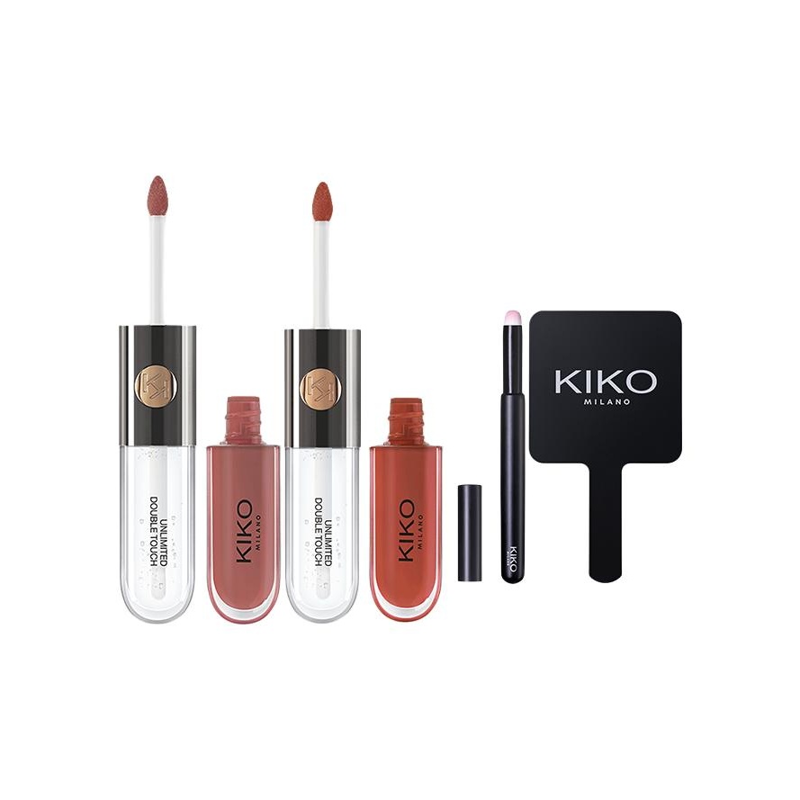 

Классическая жидкая помада набор для макияжа легко растушевывается глянцевая помада с стойким покрытием KIKO