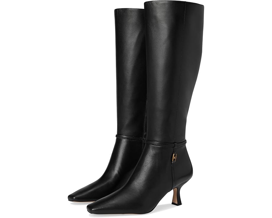 

Ботинки COACH Raquel Leather Boots II, черный