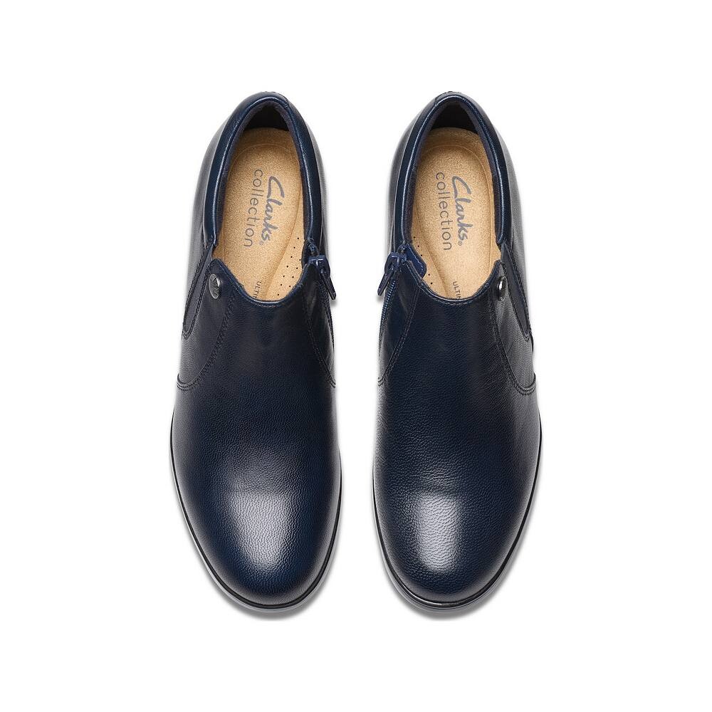 Женские ботильоны Clarks Emily2 Reyna из кожи, черный — фото 4