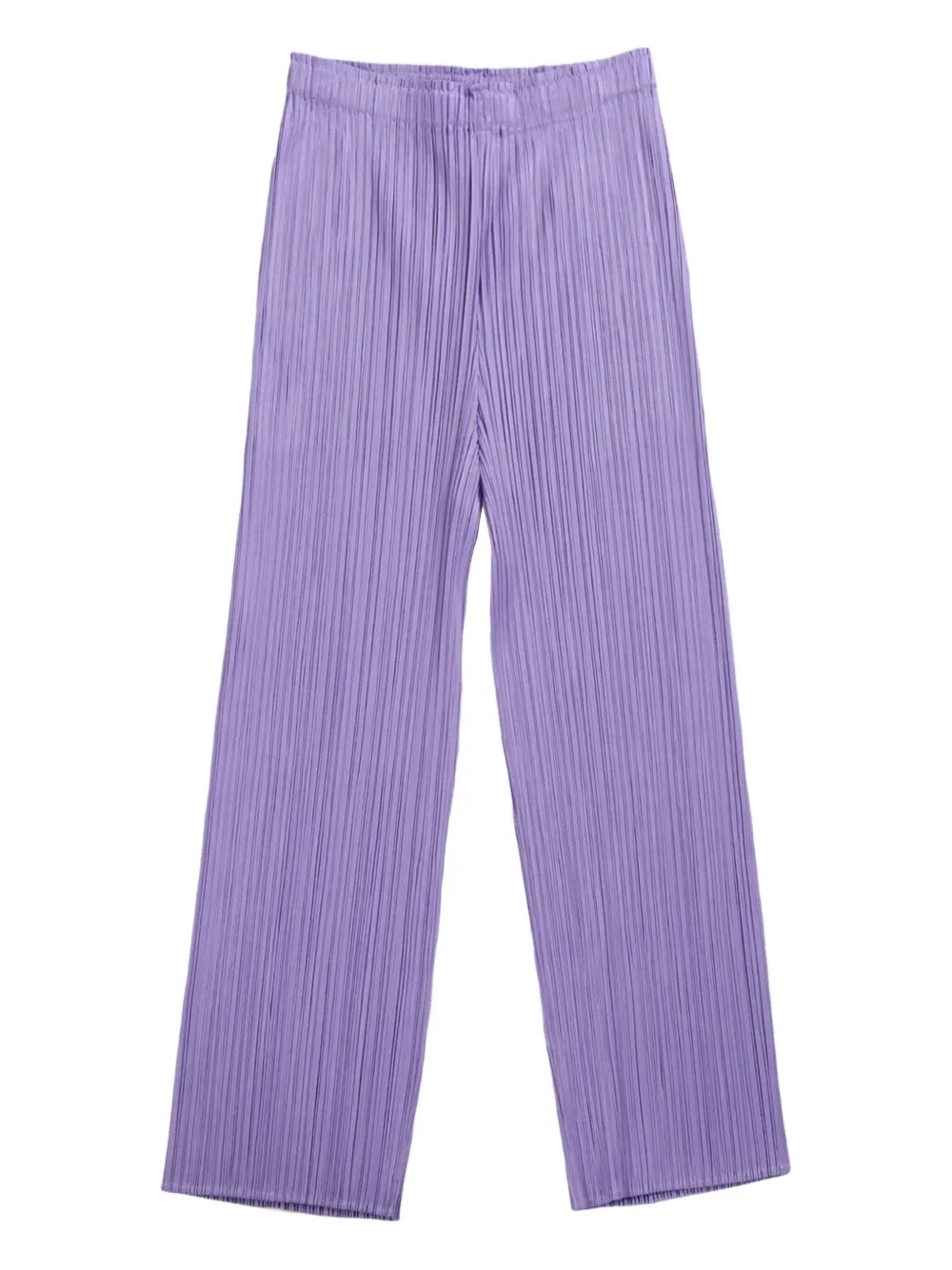 

Укороченные зауженные брюки Pleats Please Issey Miyake, фиолетовый