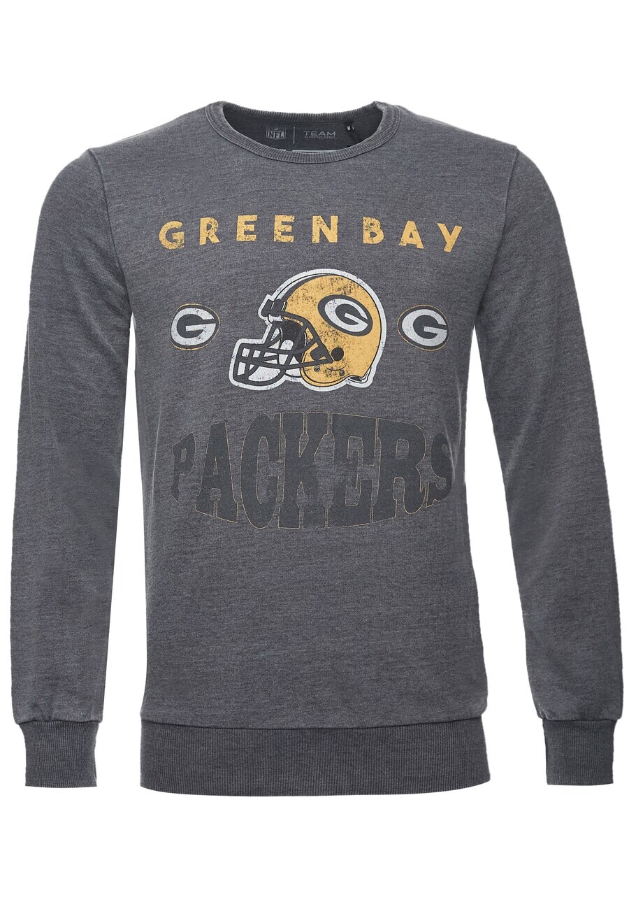 

Свитер Recovered Sweatshirt Green Bay Packers, серый