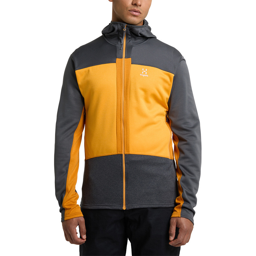 

Куртка Haglofs ROC Flash Mid Hooded, желтый