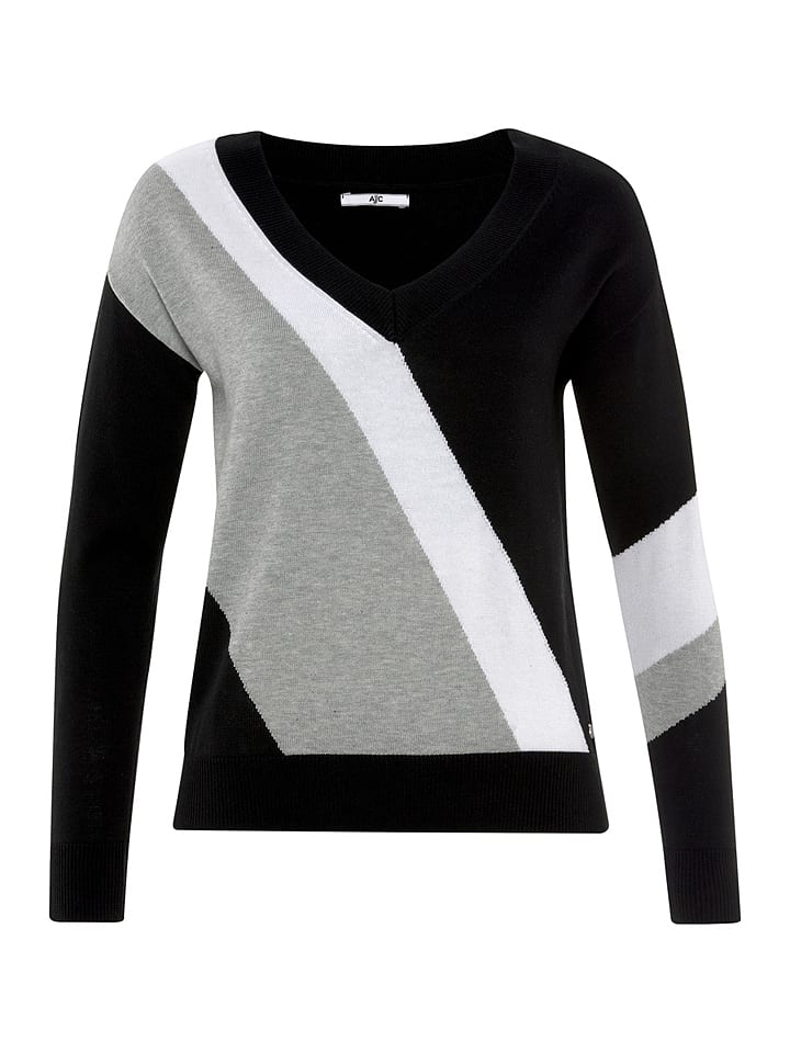 

AJC Свитер черно-серого цвета