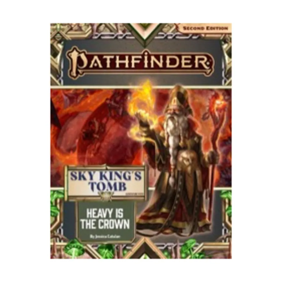 

#195 "Sky King's Tomb #3 - Heavy is the Crown", Pathfinder Roleplaying Game (2nd Edition) - Adventure Path #175 - #200, мягкая обложка