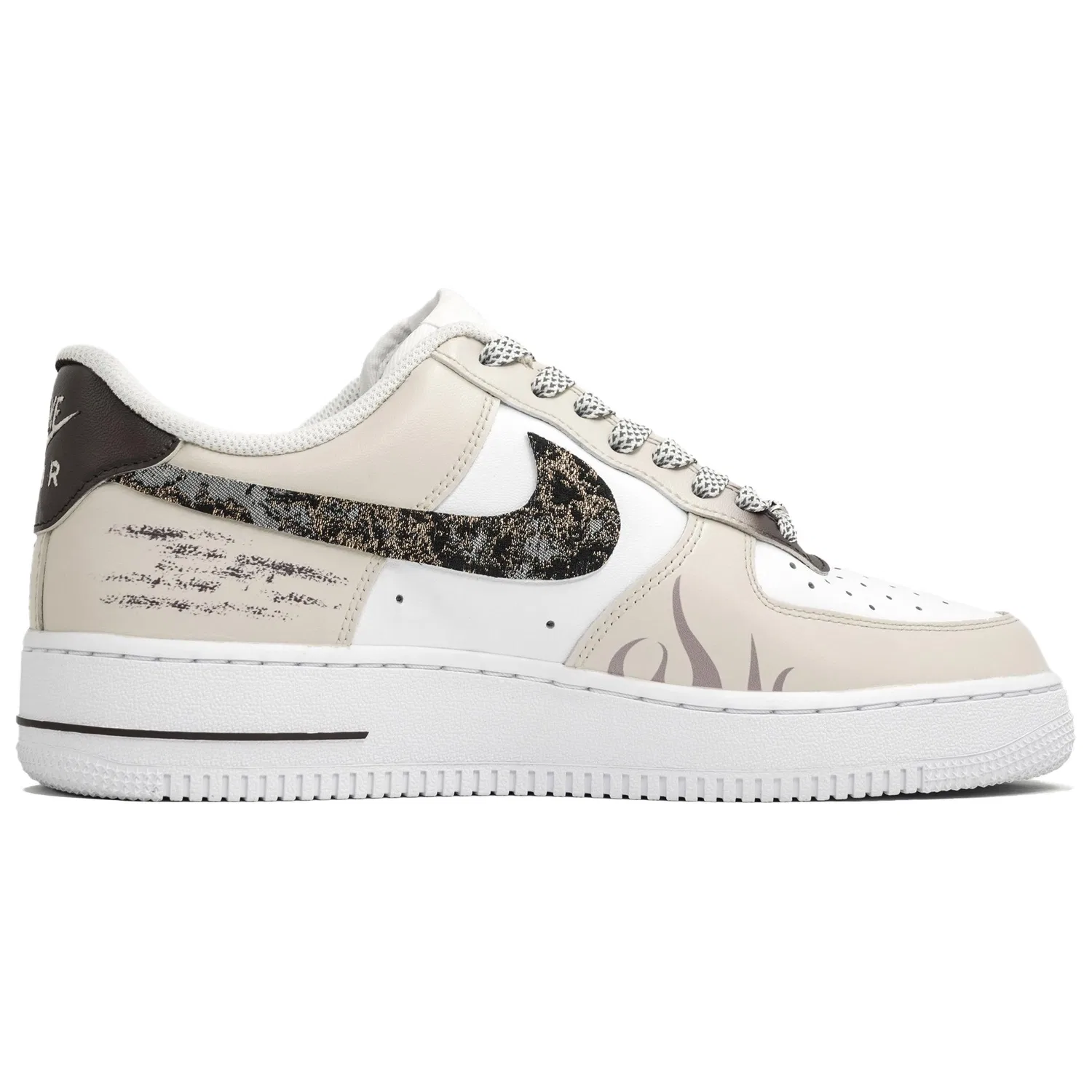 Кроссовки Nike Air Force 1 Black White — фото 4