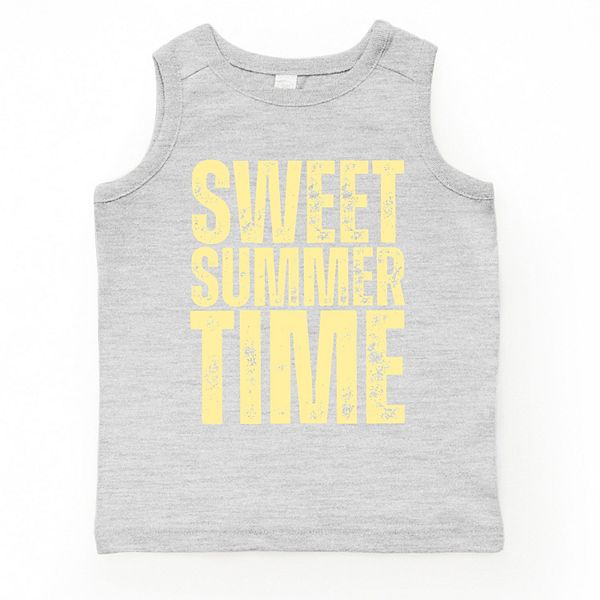 

Футболка Sweet summer time block distressed The Juniper Shop