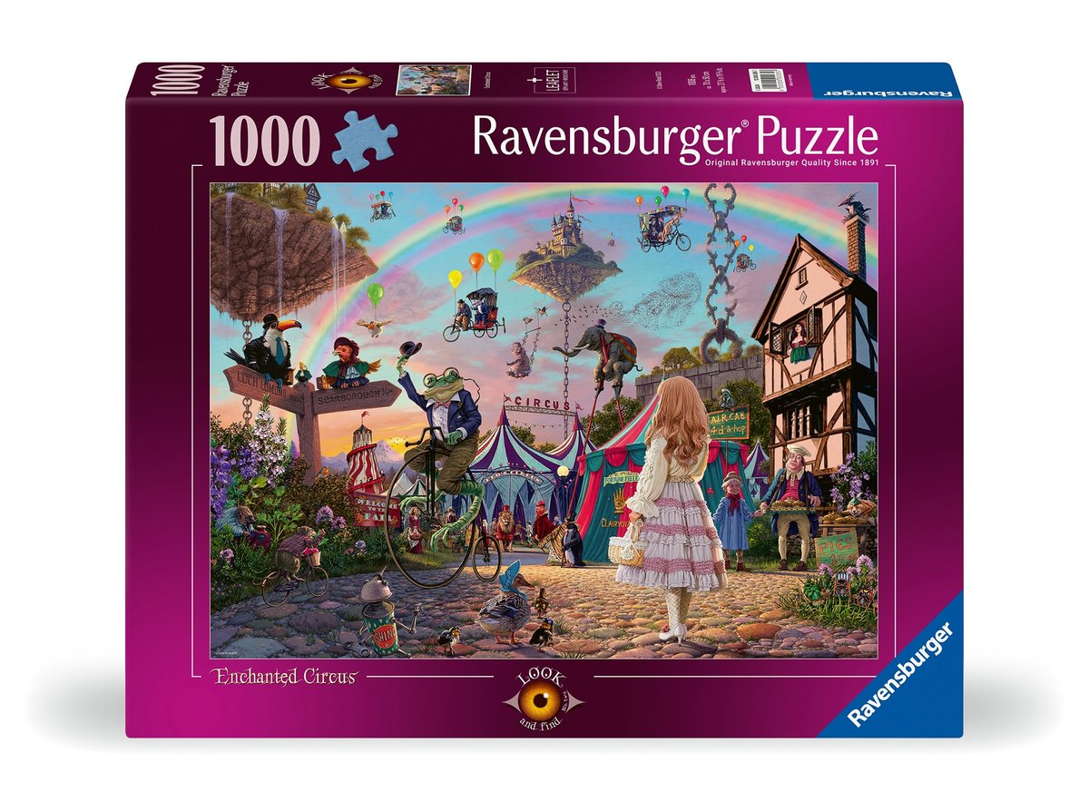 

2D пазл Enchanted Circus, 1000 деталей Ravensburger