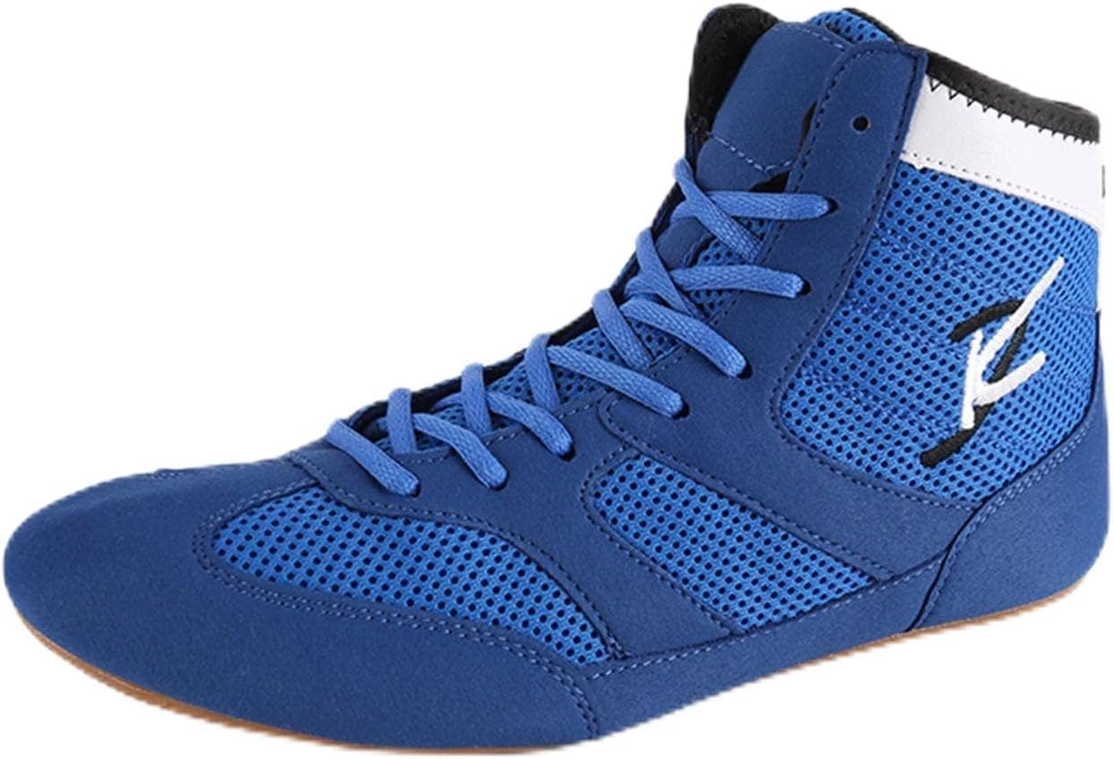 

Профессиональные боксерские кроссовки TECDOTO, дышащие борцовские кроссовки, легкие спортивные кроссовки для приседаний в помещении, красные, размер 43EU