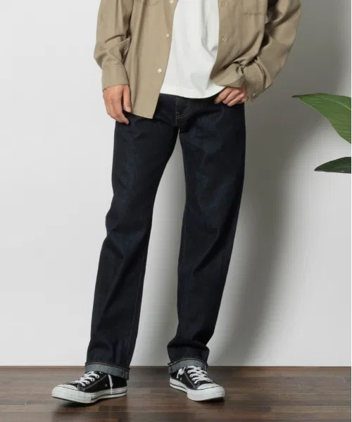 【Levi's】Джинсы "505" из денима с кромкой, прямого кроя