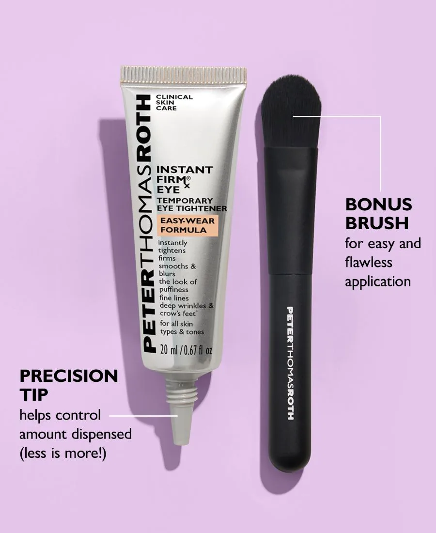 Peter Thomas Roth Временный крем для глаз Instant FIRMx Eye Temporary Eye Tightener, формула для легкого ношения, 20 мл — фото 2