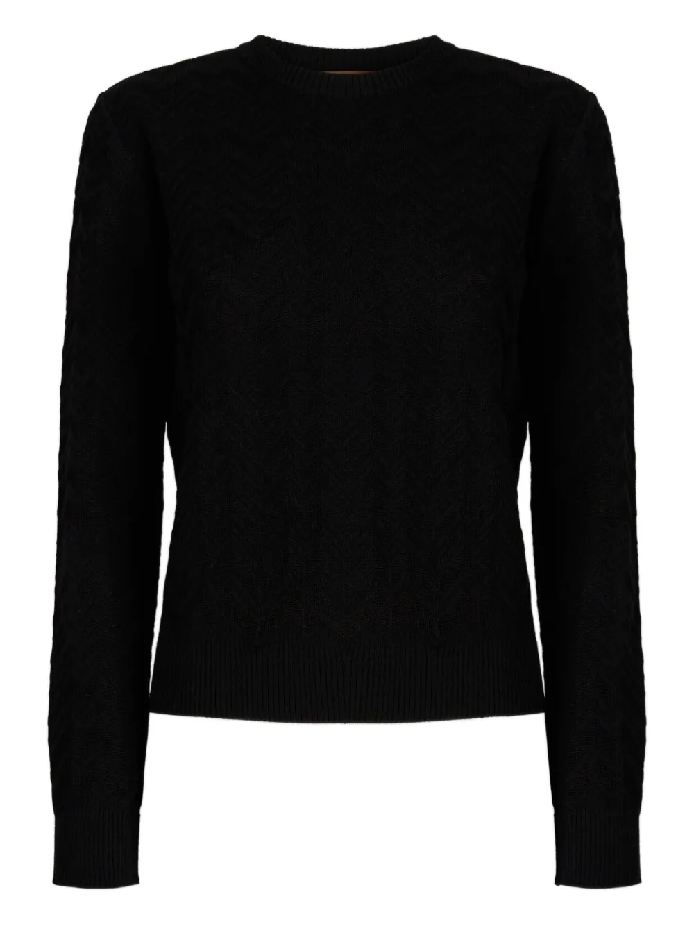 

Свитер с круглым вырезом Missoni, черный