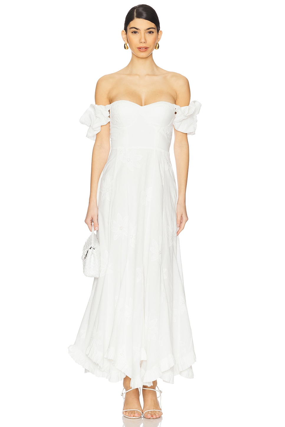 

Макси-платье Emberly от Line & Dot, white
