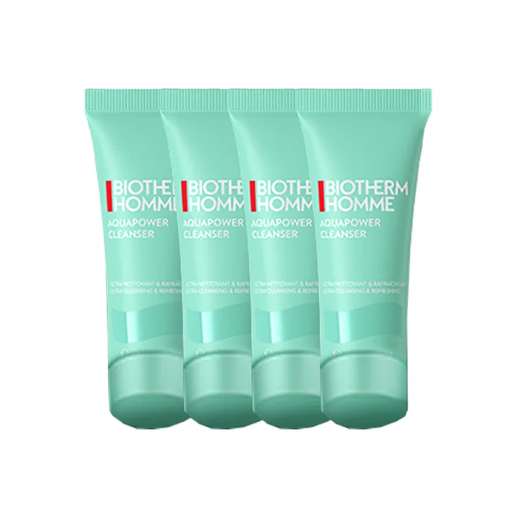 BIOTHERM Гидроочищающее средство для лица с увлажнением и контролем жирности, пробный набор, 40 мл*3, 40ml*4