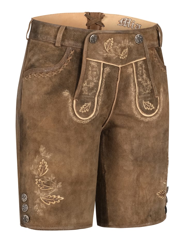 

Nübler Кожаные брюки Meera цвета ореха