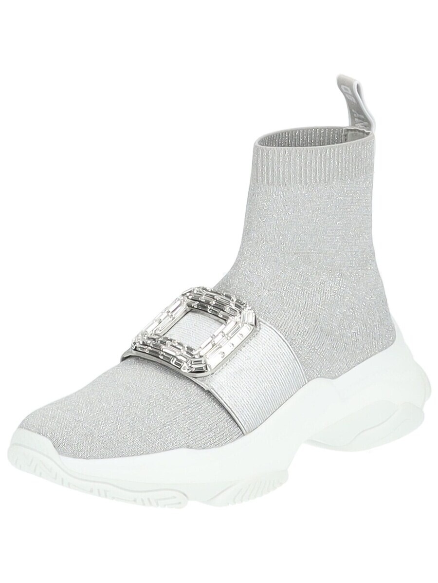 Высокие кроссовки Steve Madden, цвет Silver Grey