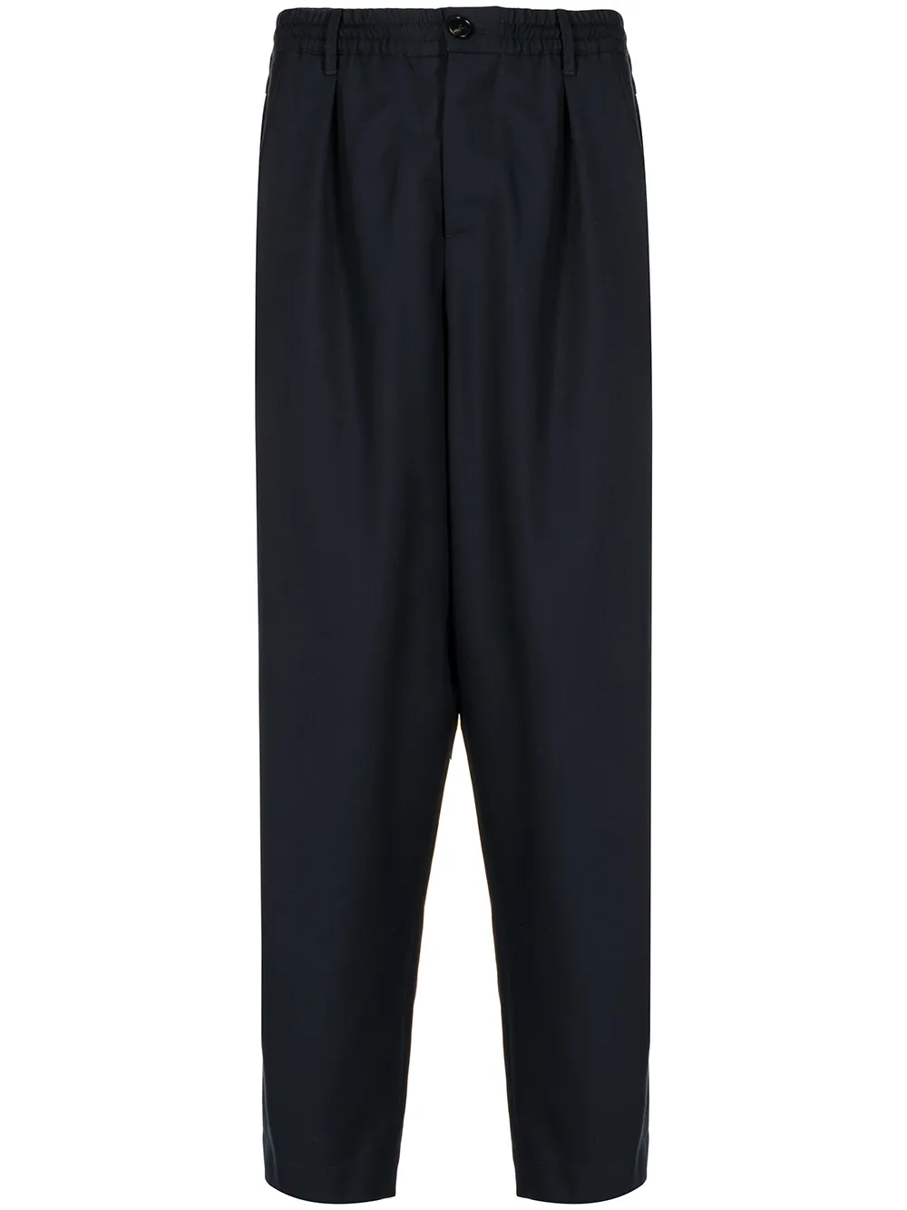 

Укороченные зауженные брюки Marni, синий