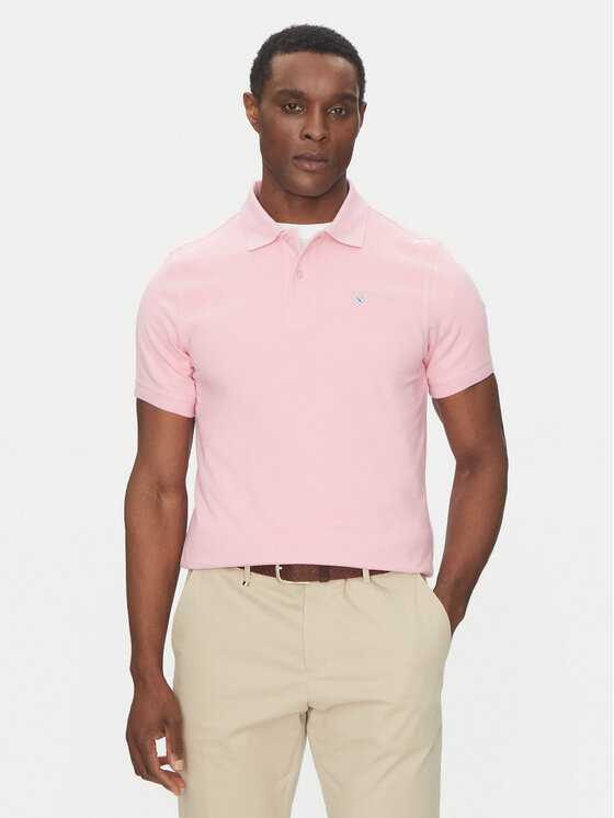 

Рубашка поло приталенная Original Sport MML0358PI51 Barbour, розовый